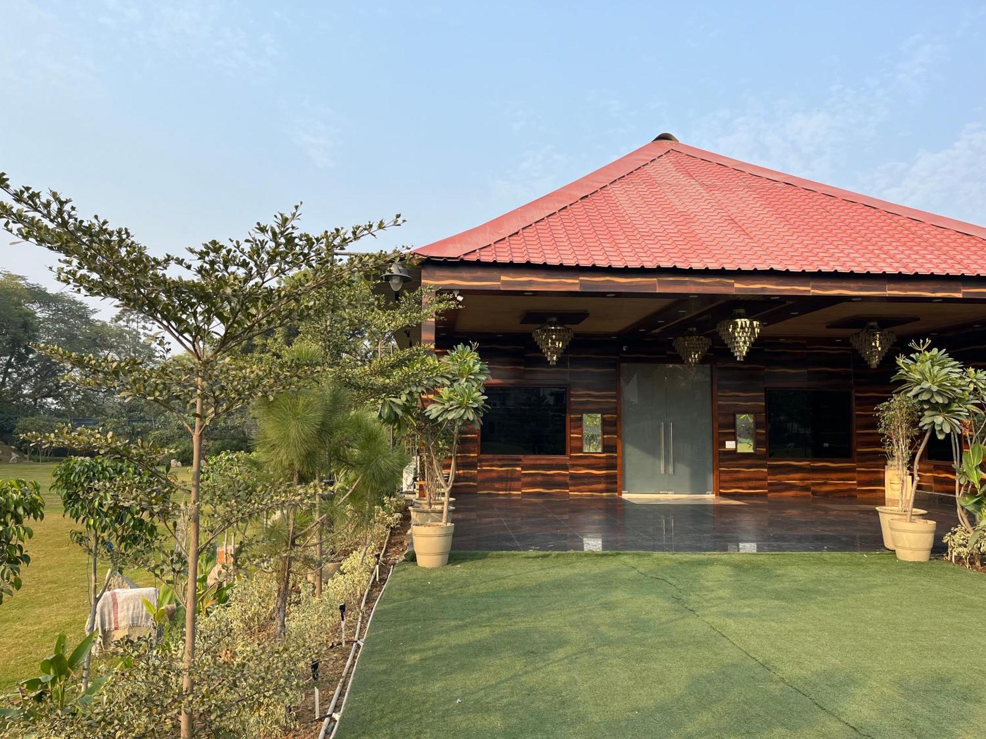 The Green Wood Palace I Farm House I Wedding I Party I 87Oo2O5865 Villa Gurgaon Exterior photo